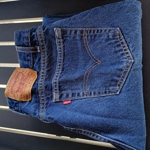 Men's 36x32 505 Relaxed Fit, Straight Leg Blue Jeans